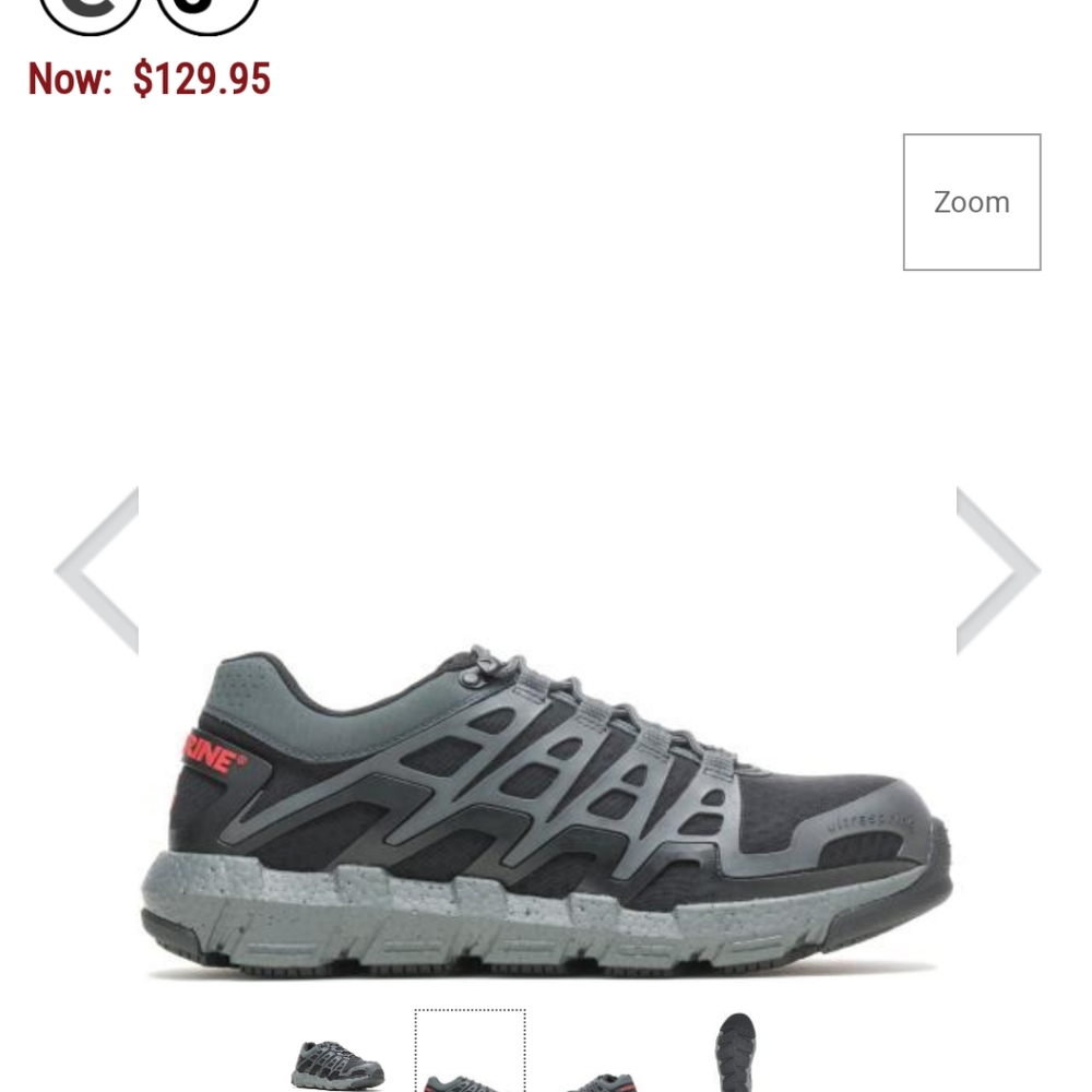 Wolverine W211016 - Rev DuraShocks UltraSpring work shoes